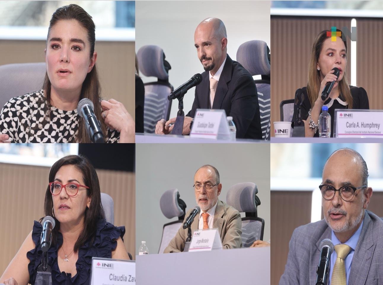 INE listo para jornada electoral, llama al voto a la ciudadanía: Consejeras y consejeros